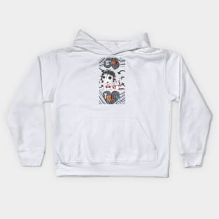 Nightmare at the beach Kids Hoodie